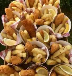 Fish or Chicken & Chips - 15 cups