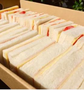 Ribbon Kids Sandwiches (Cut into 2 fingers)
