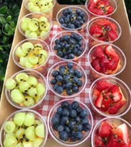 Fresh Fruit Cups (GF/V/Vegan/DF) - 14 pieces