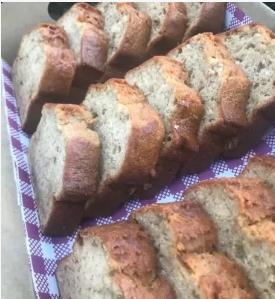 Banana Bread - 6 pieces